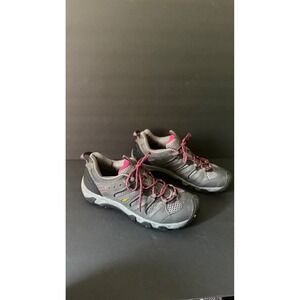 Keen KovenHiking Trail Shoes Waterproof Breathable Gray Pink Women's